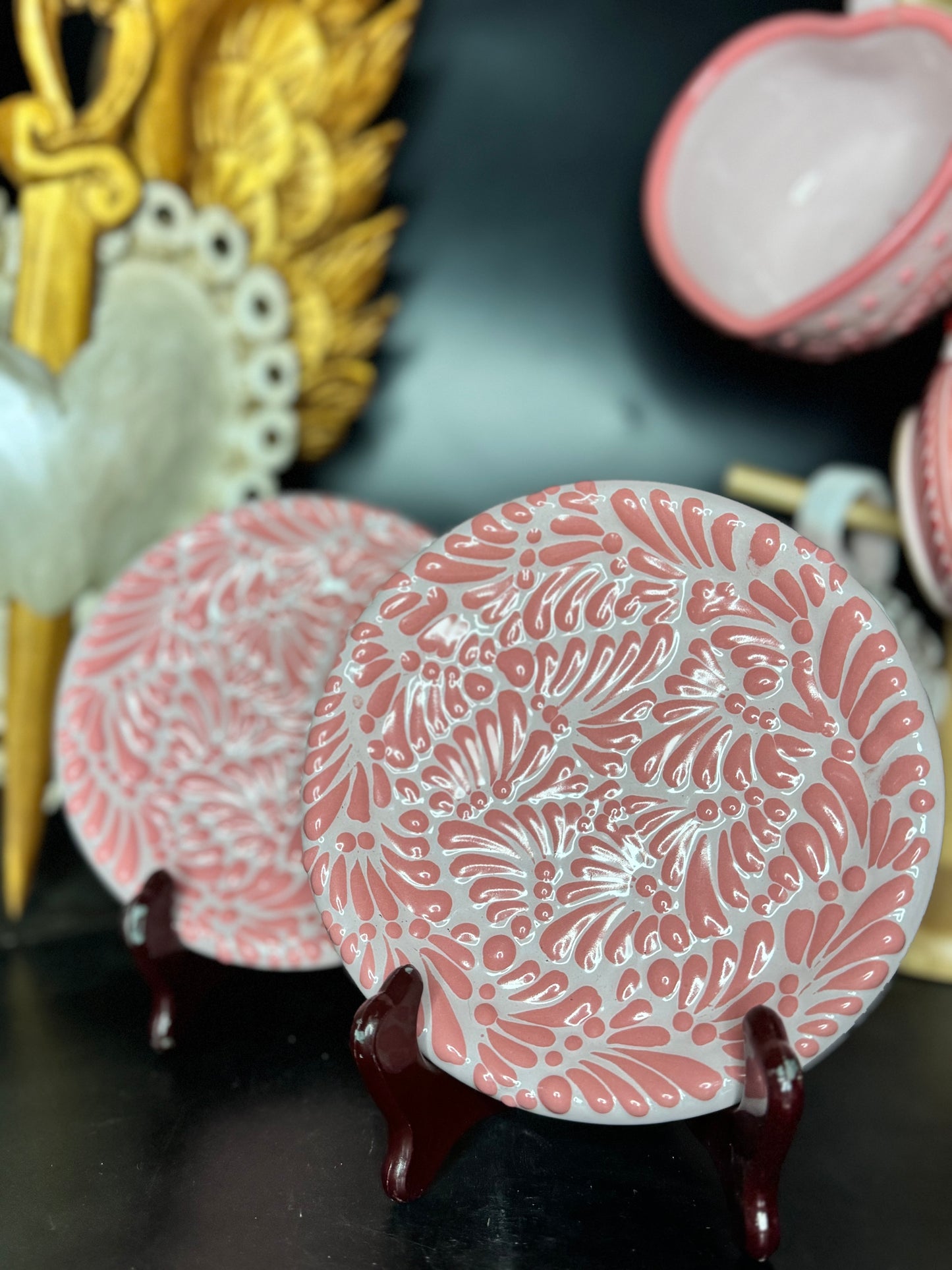 Round talavera plate 6 inch