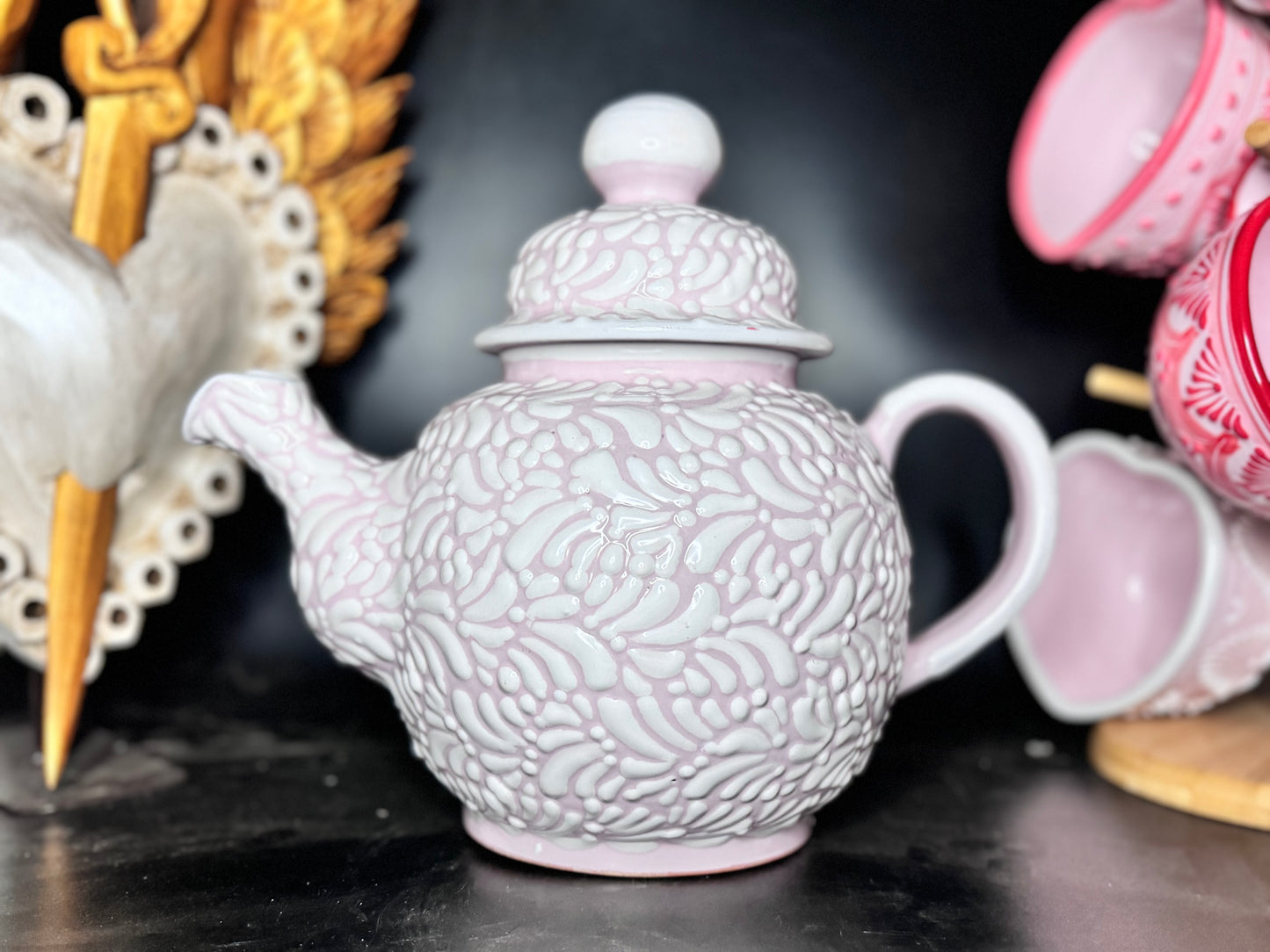 Talavera teapot