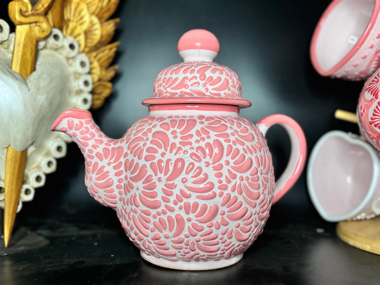 Talavera teapot