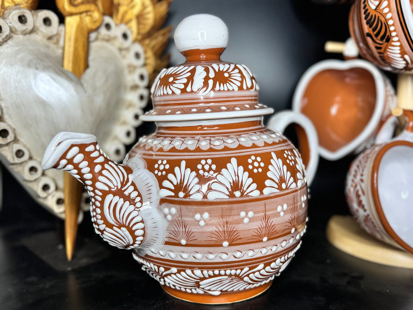 Talavera teapot
