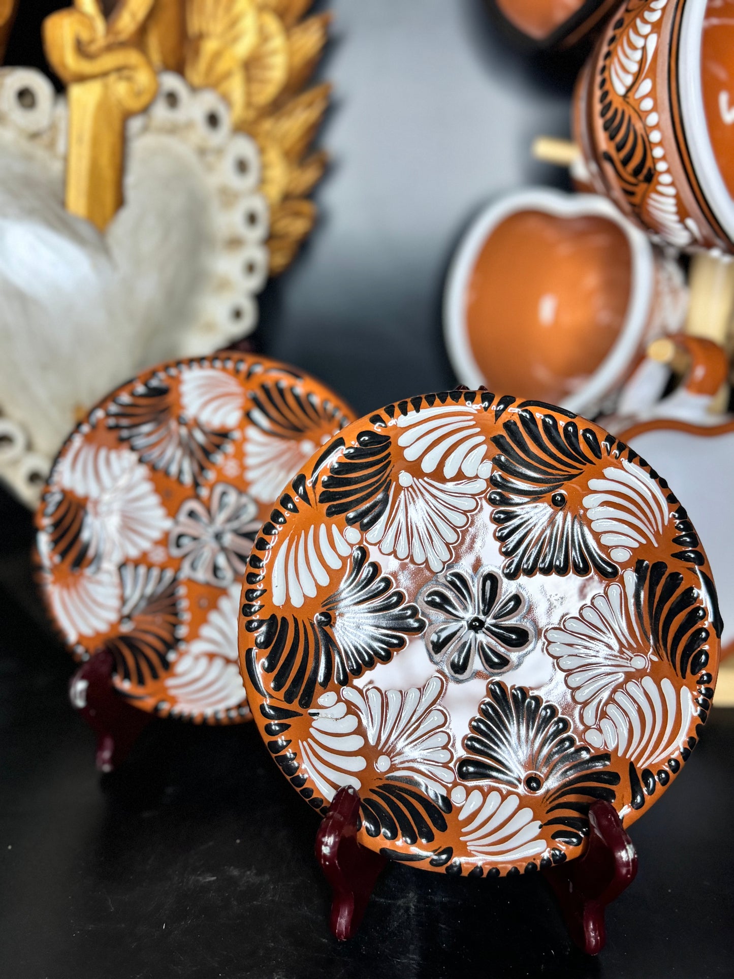 Round talavera plate 6 inch