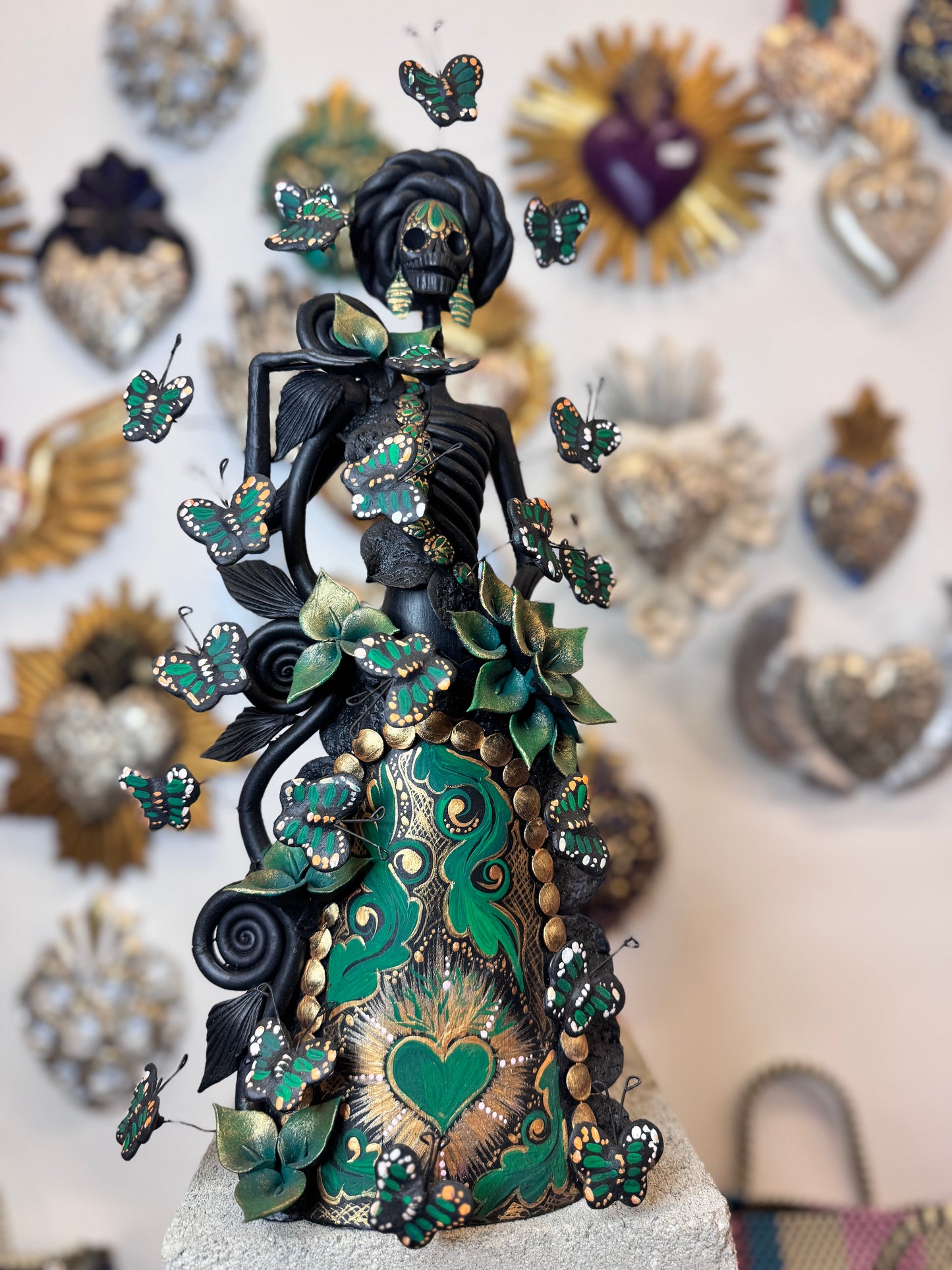 Large Monarch butterfly Catrina Green 001