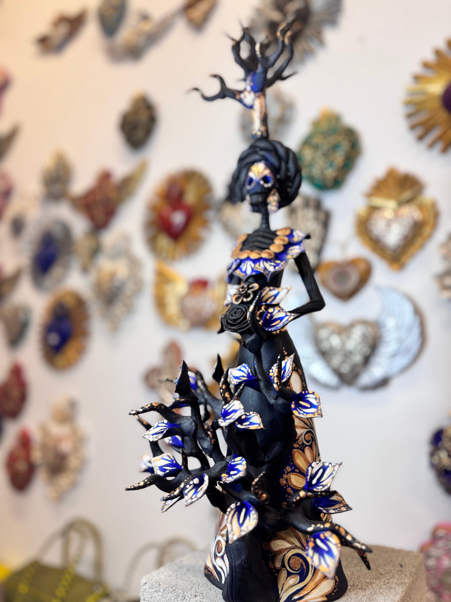 Catrina ramera azul