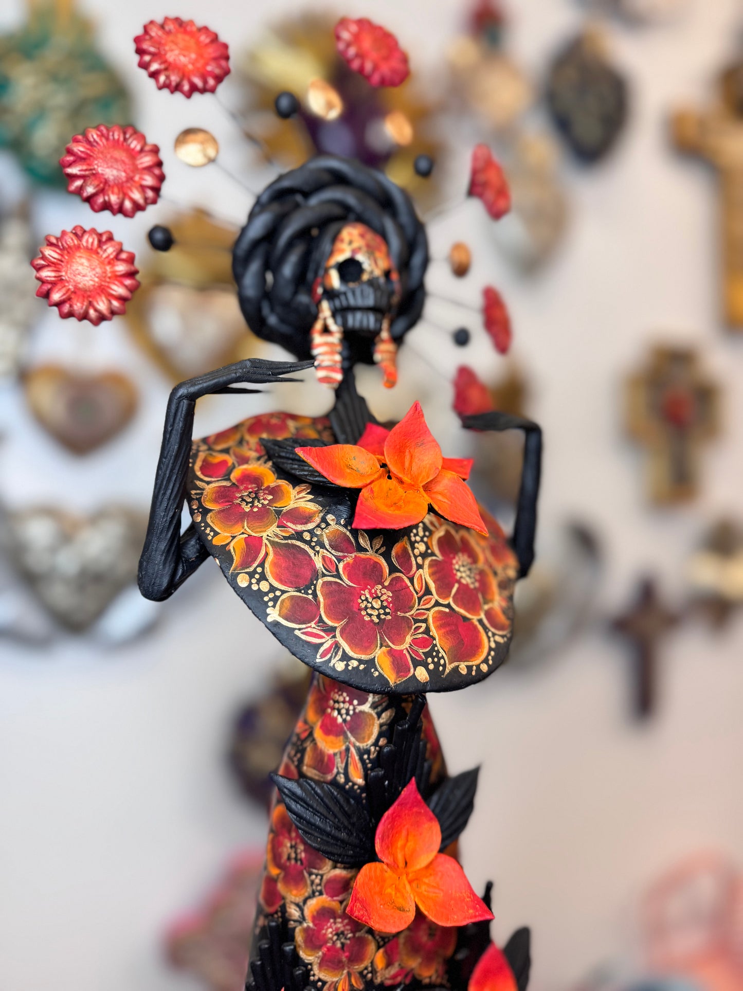 Lilly red catrina