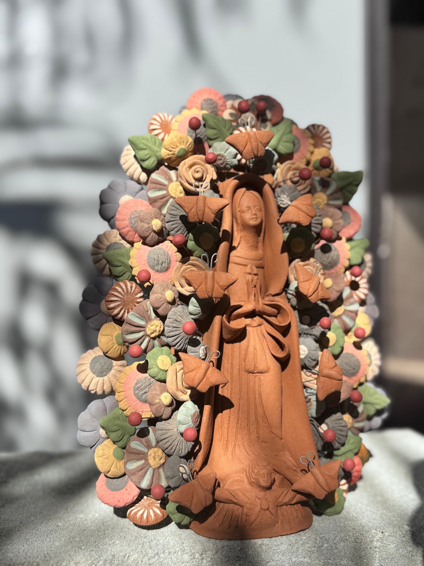Virgen metepec 10 inch