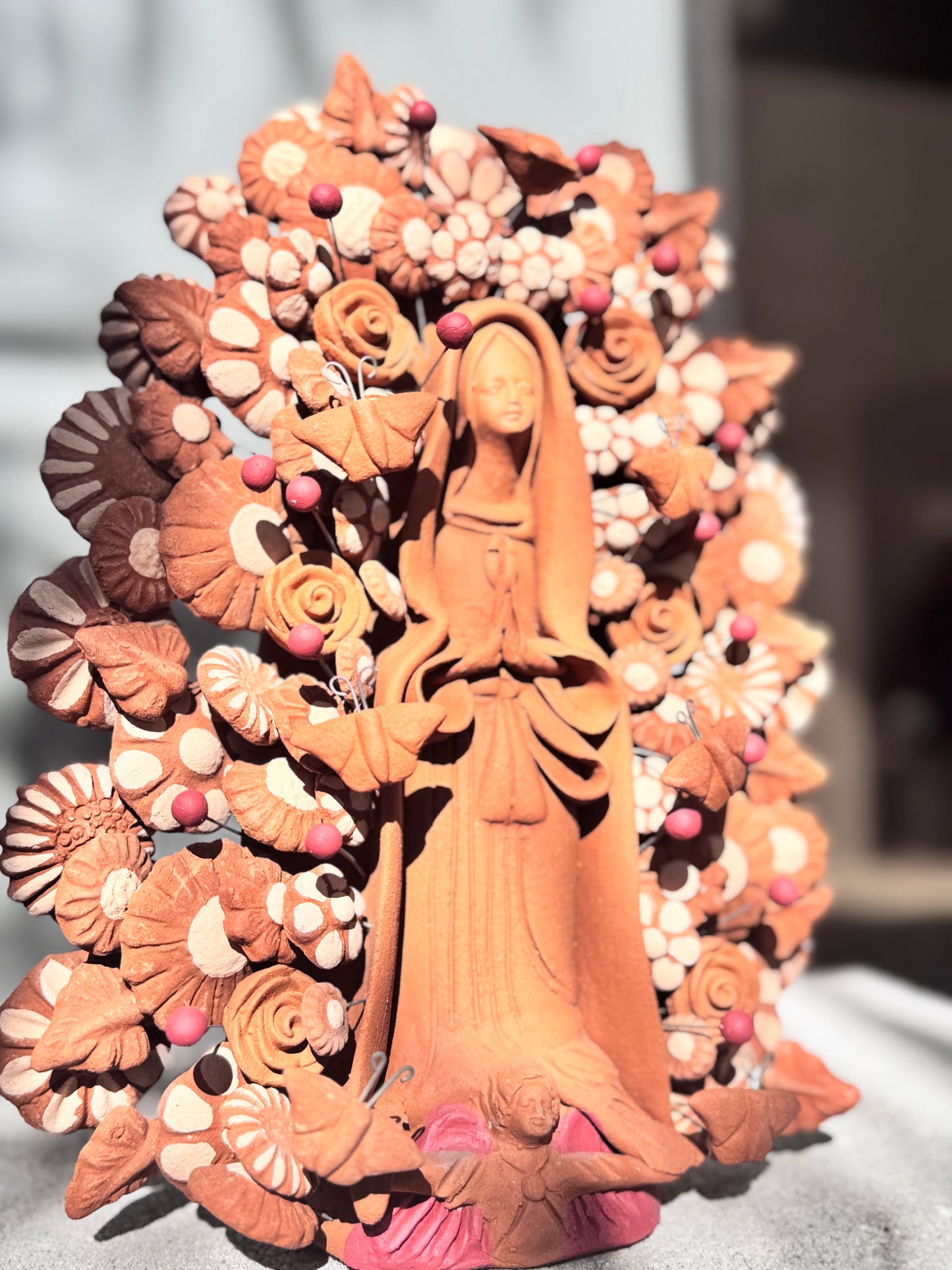 Virgen metepec 10 inch