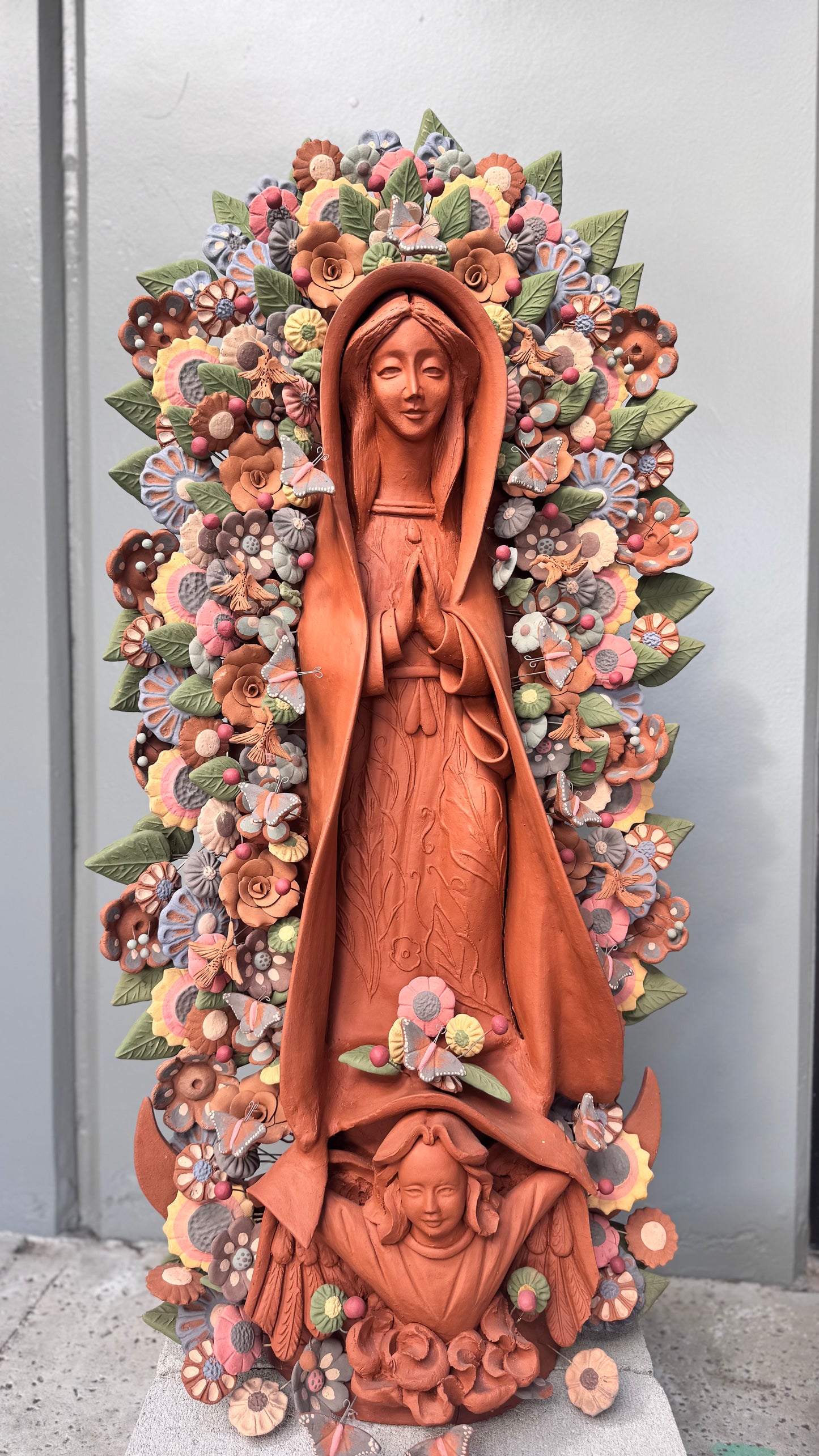 Virgen metepec 3.5 feet