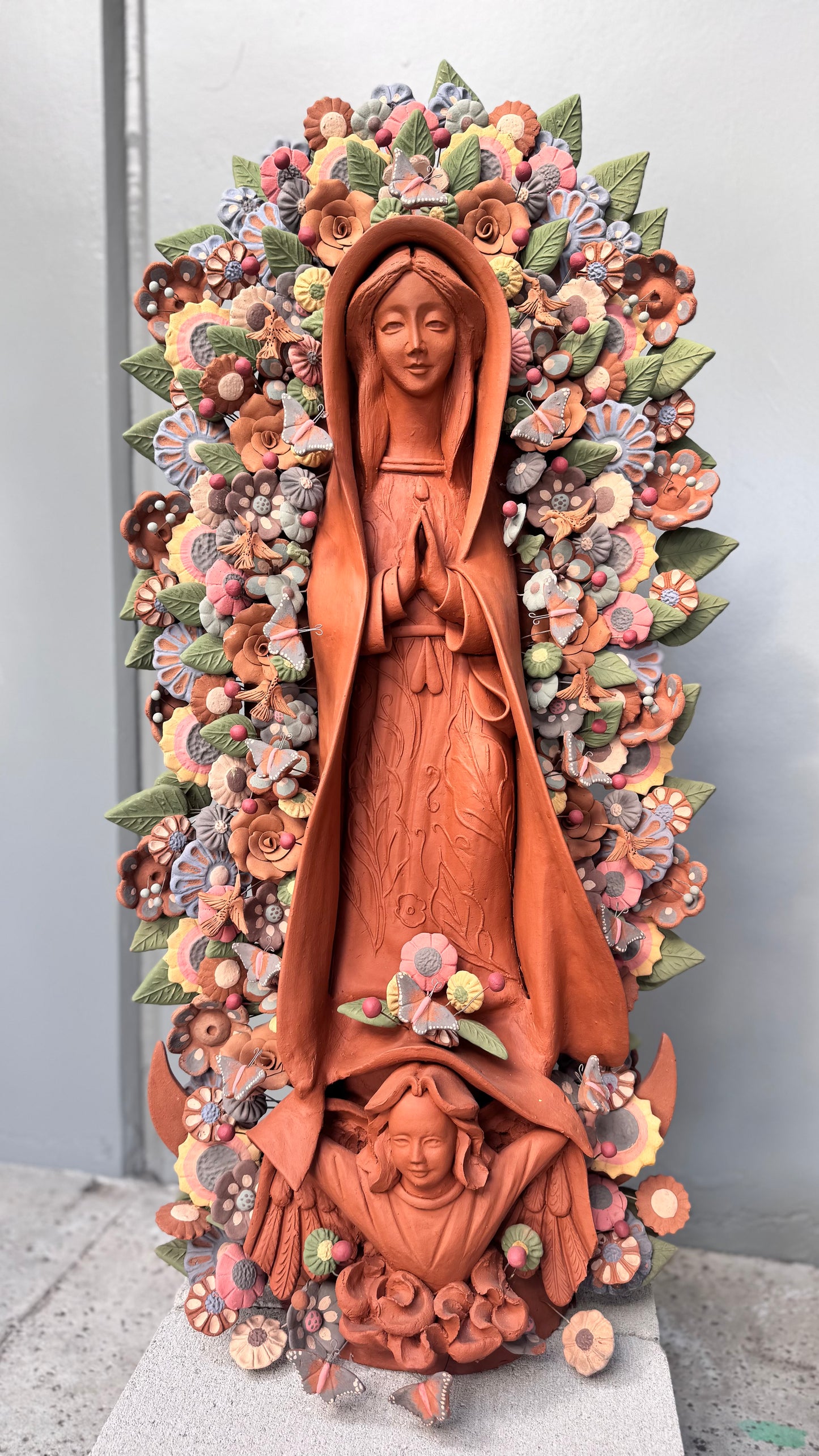 Virgen metepec 3.5 feet