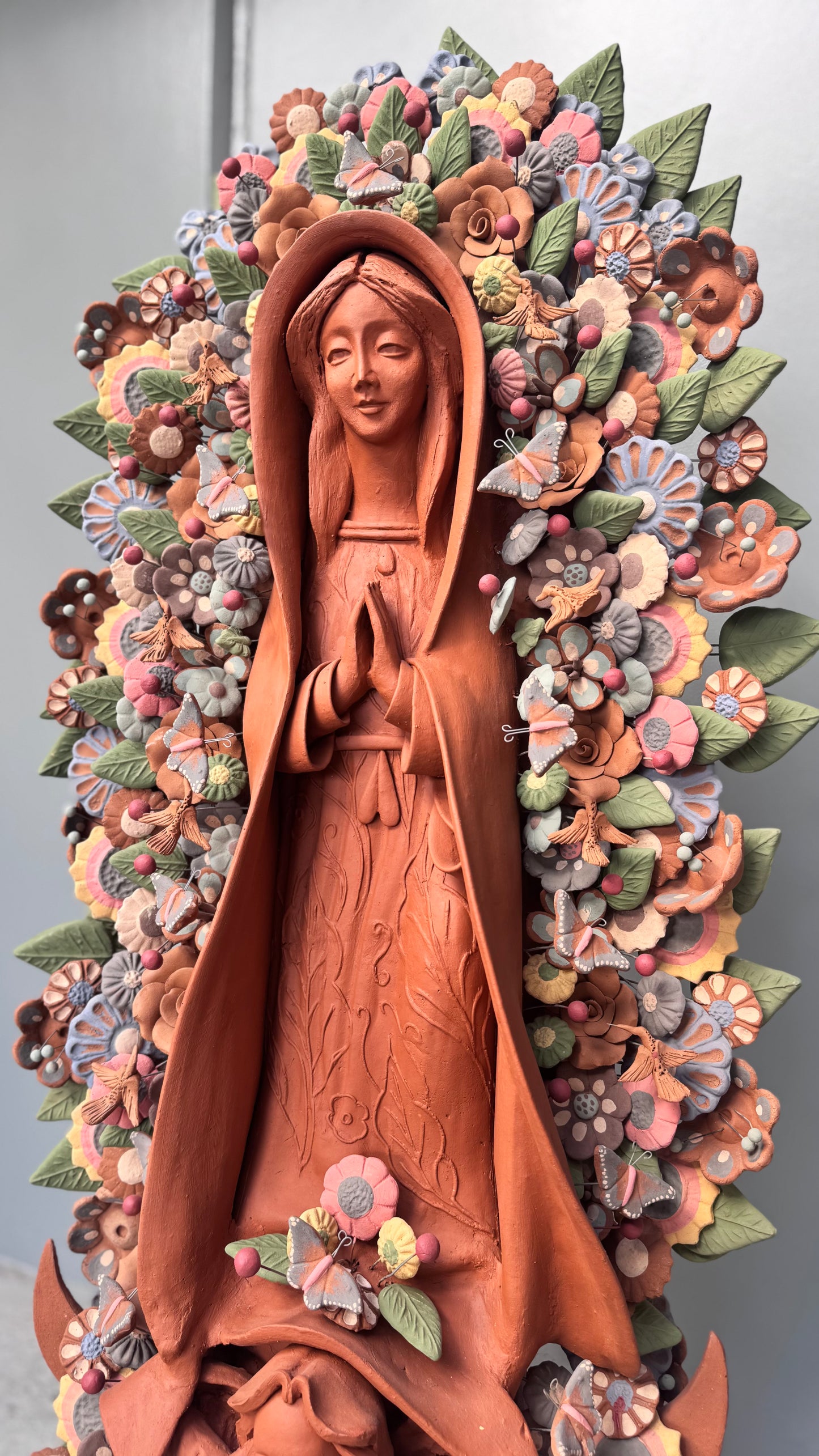 Virgen metepec 3.5 feet