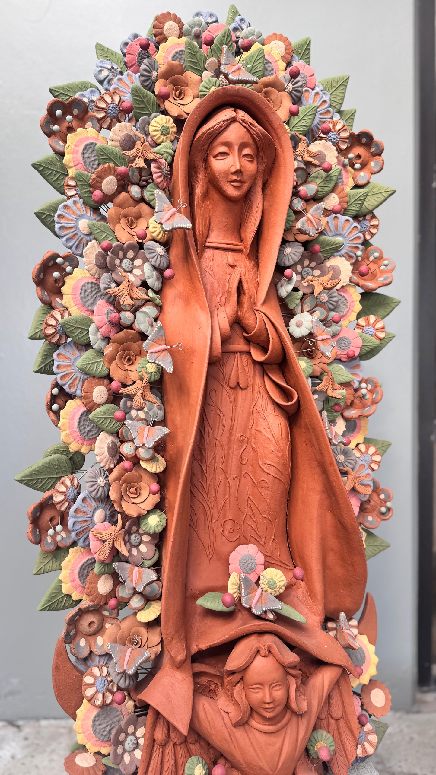 Virgen metepec 3.5 feet