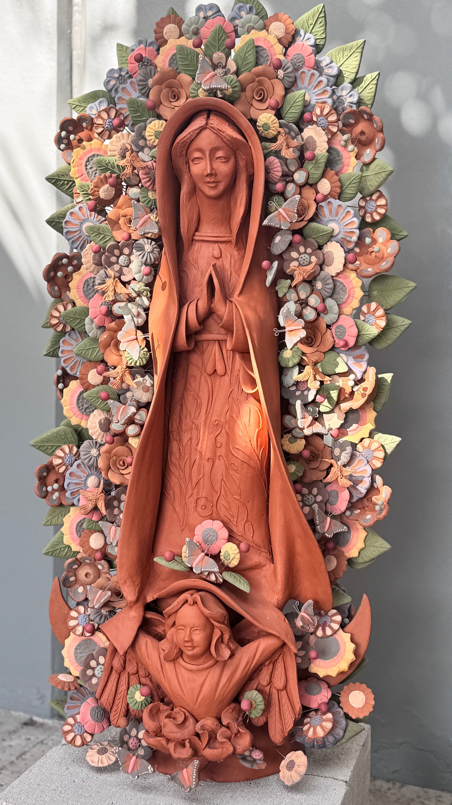 Virgen metepec 3.5 feet