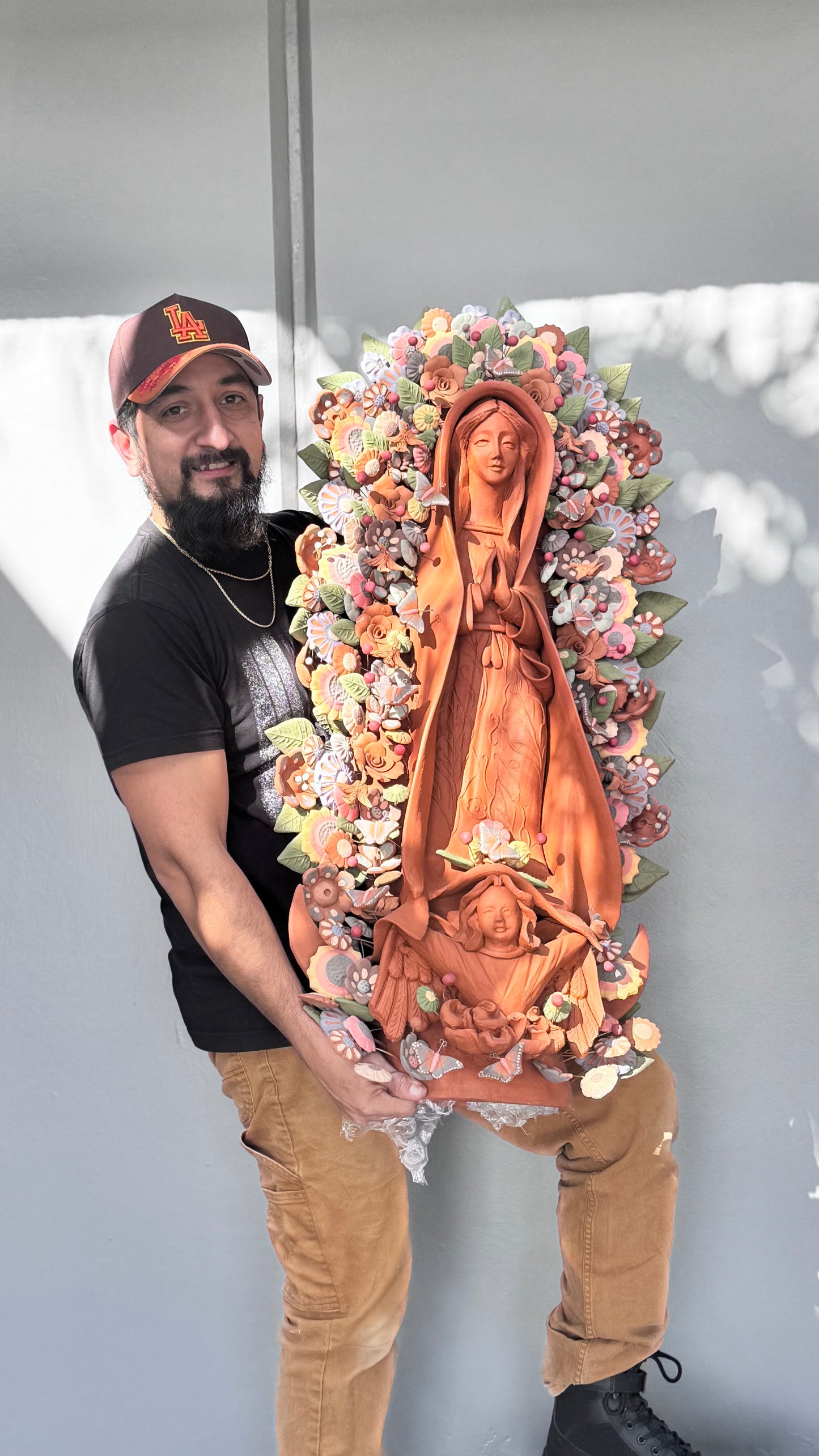 Virgen metepec 3.5 feet
