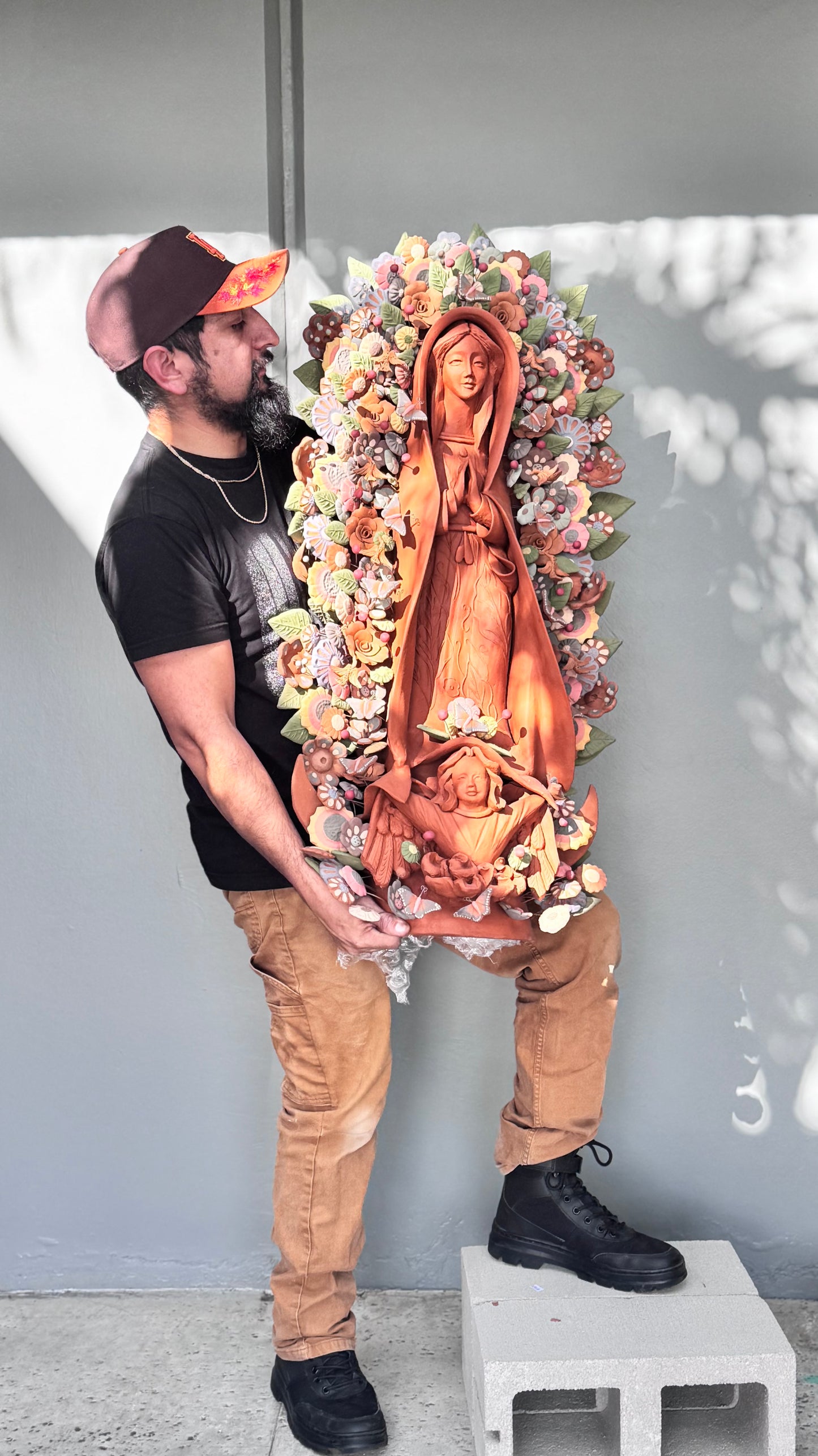 Virgen metepec 3.5 feet