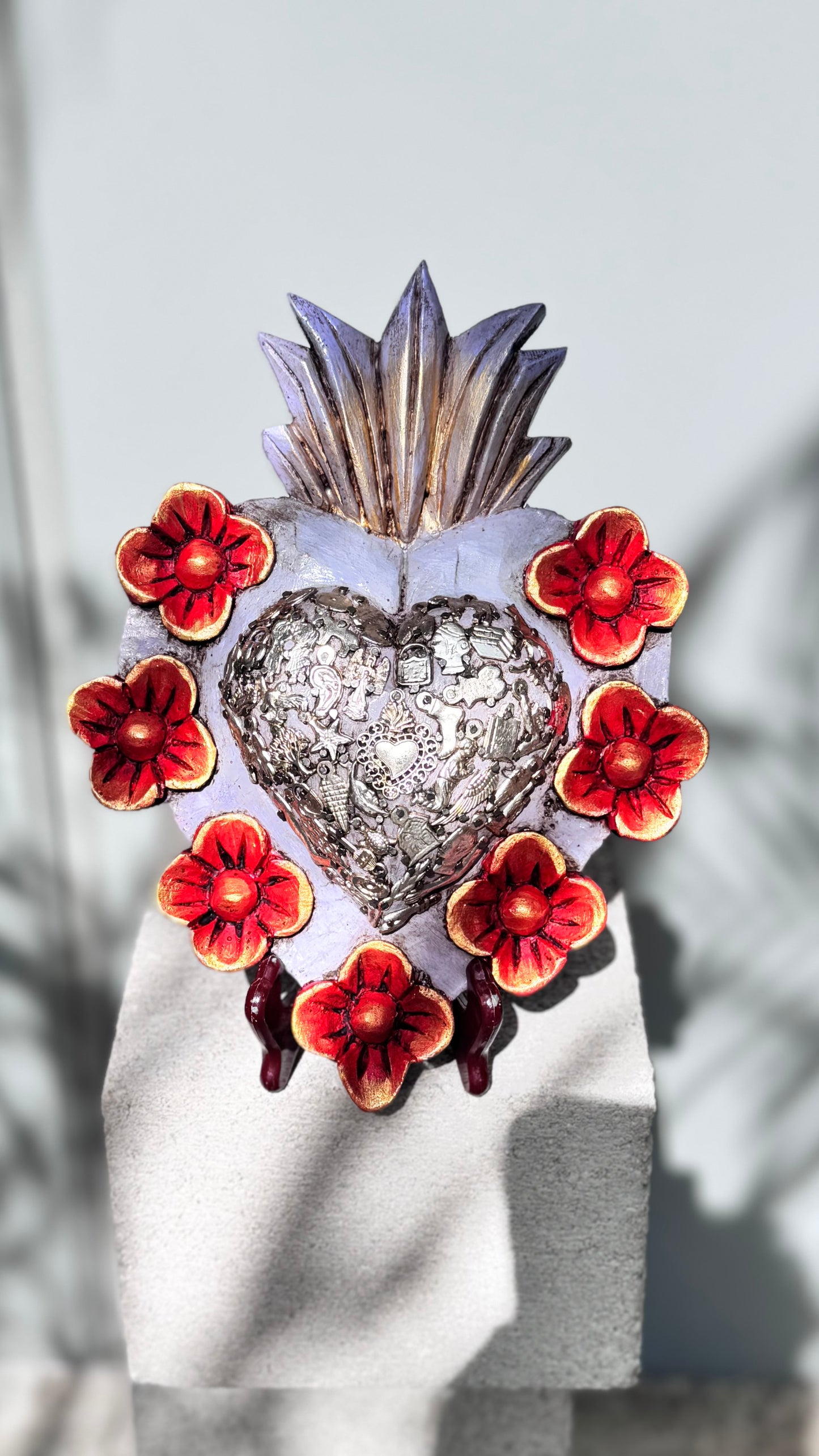 Corazon rosas