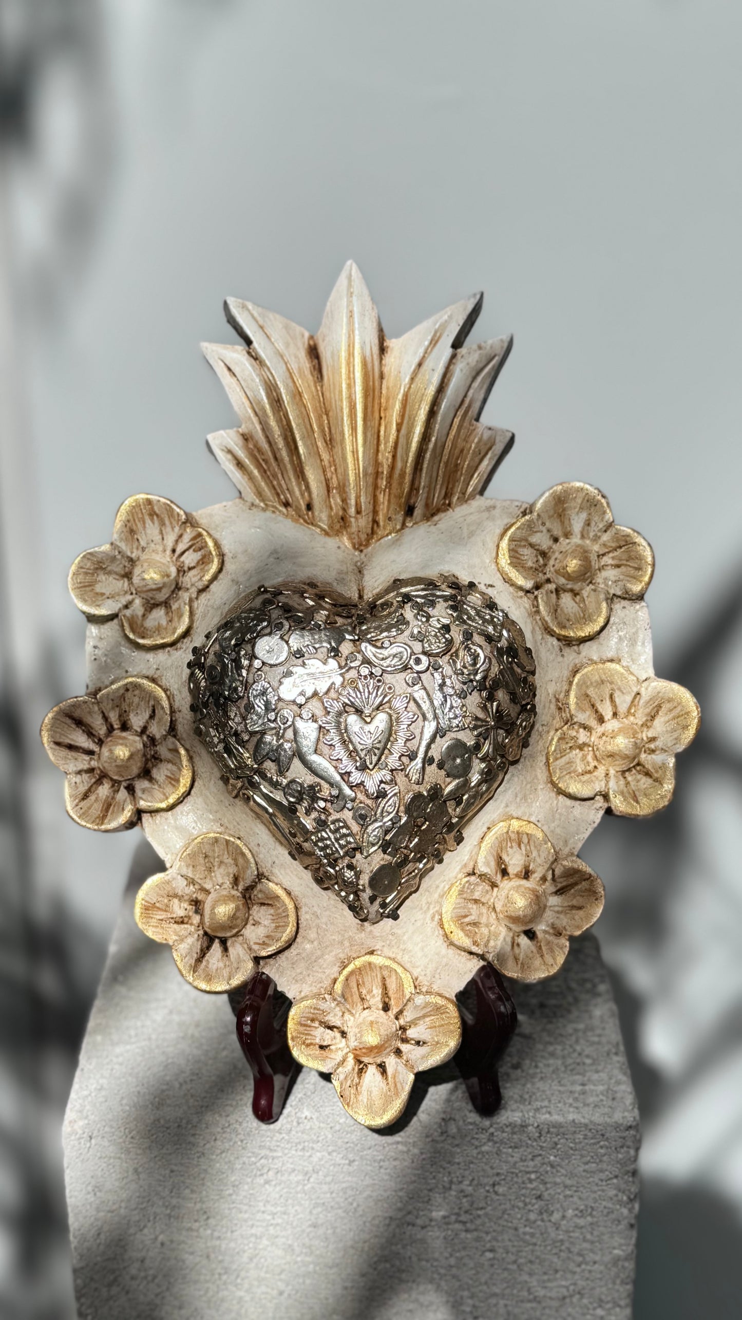 Corazon rosas