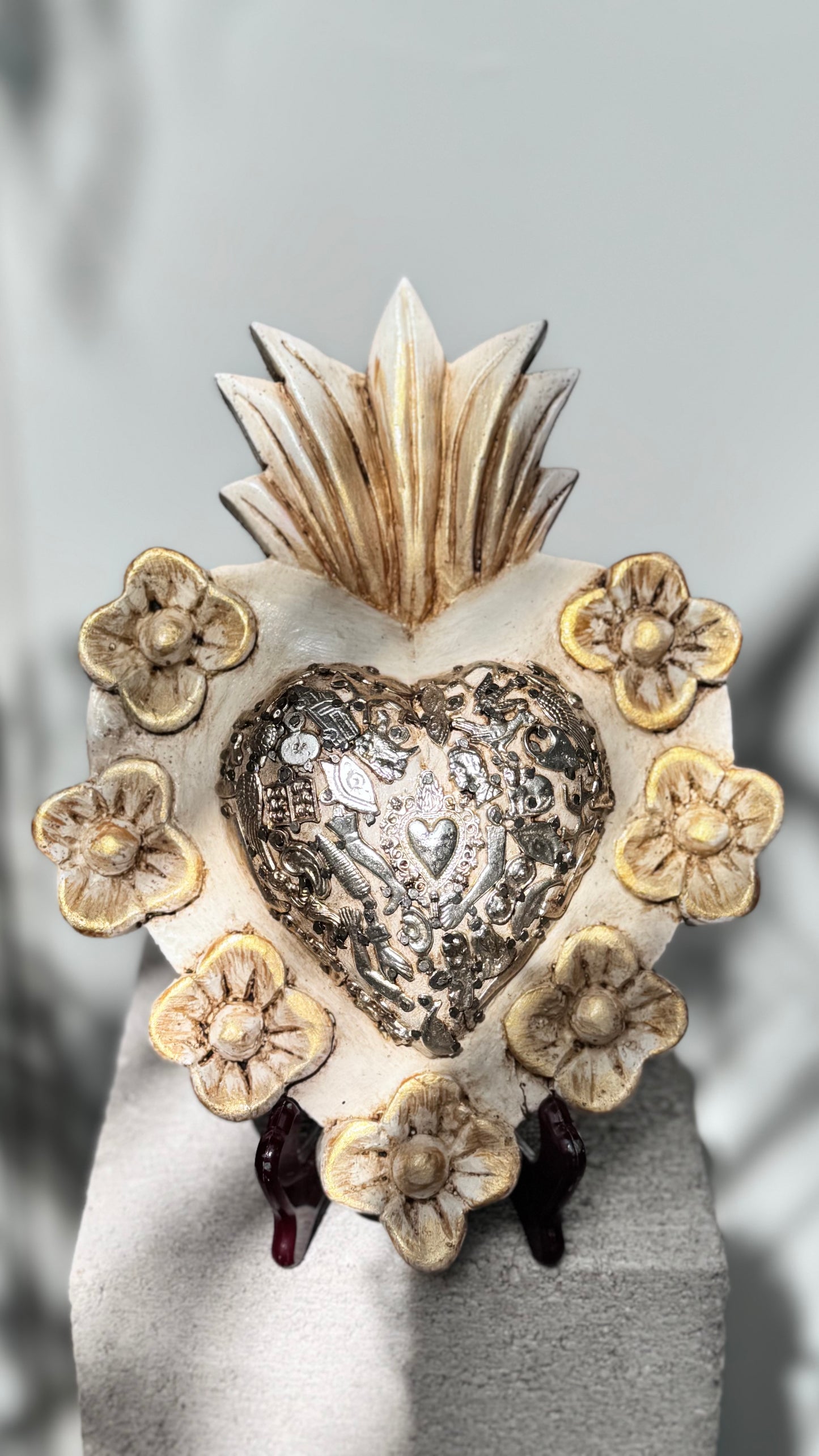 Corazon rosas