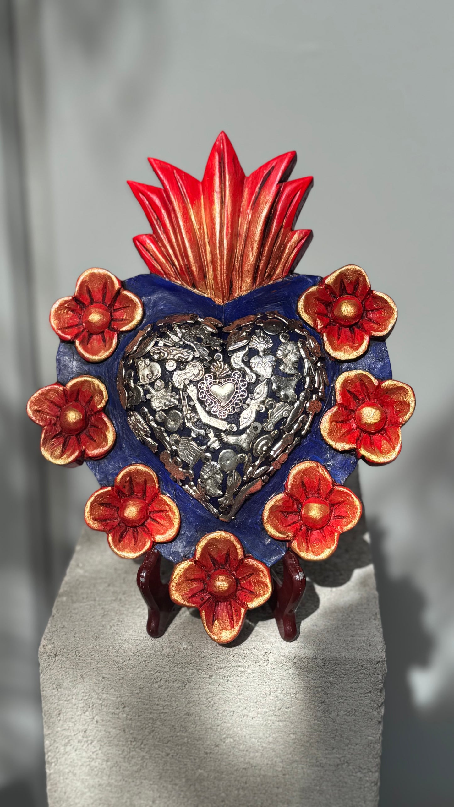 Corazon rosas