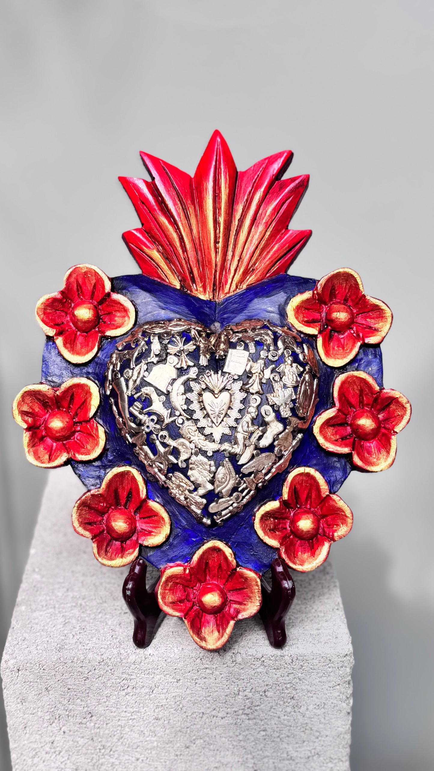 Corazon rosas
