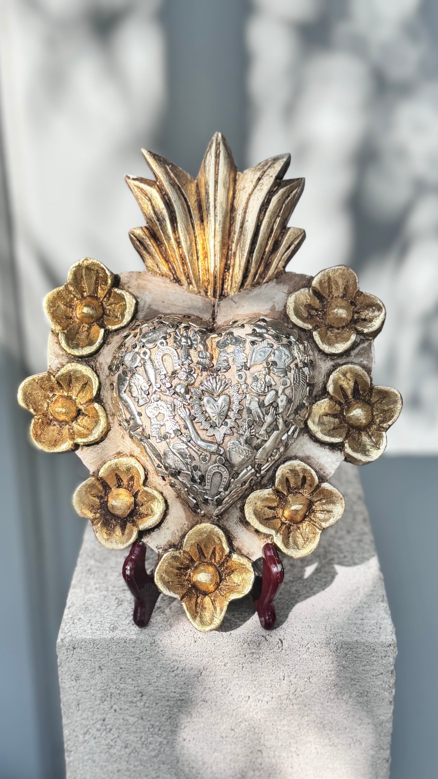 Corazon rosas