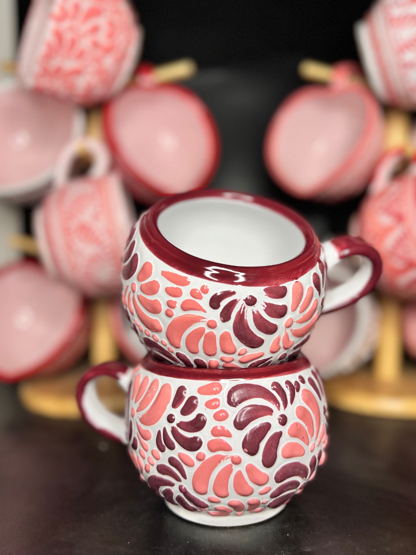 Round Talavera mug