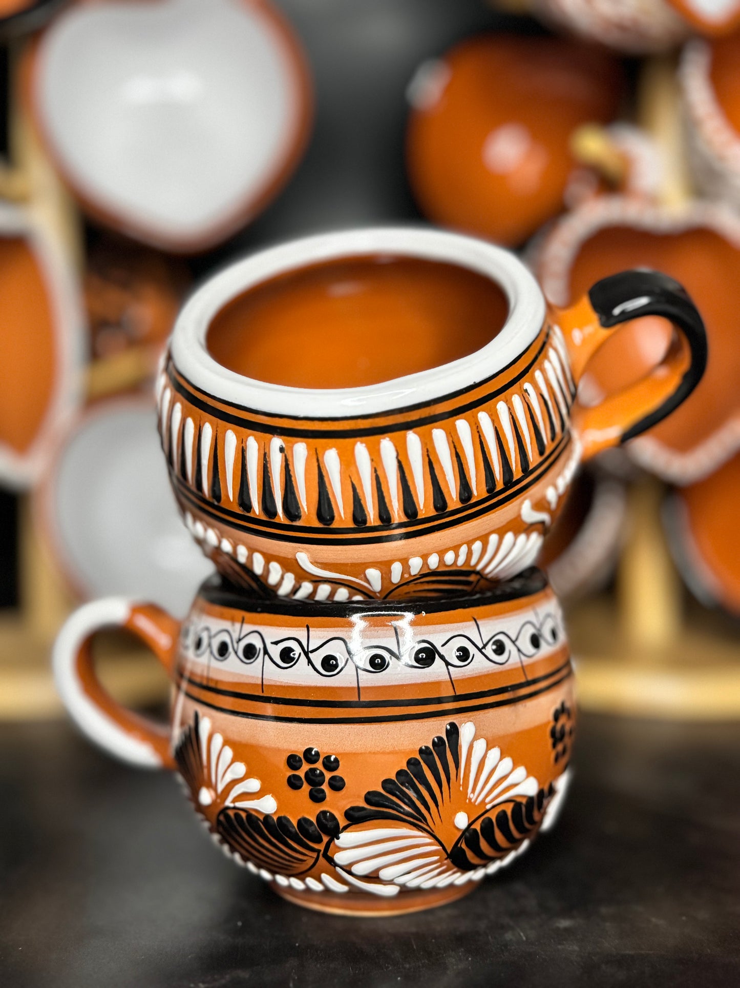 Round Talavera mug