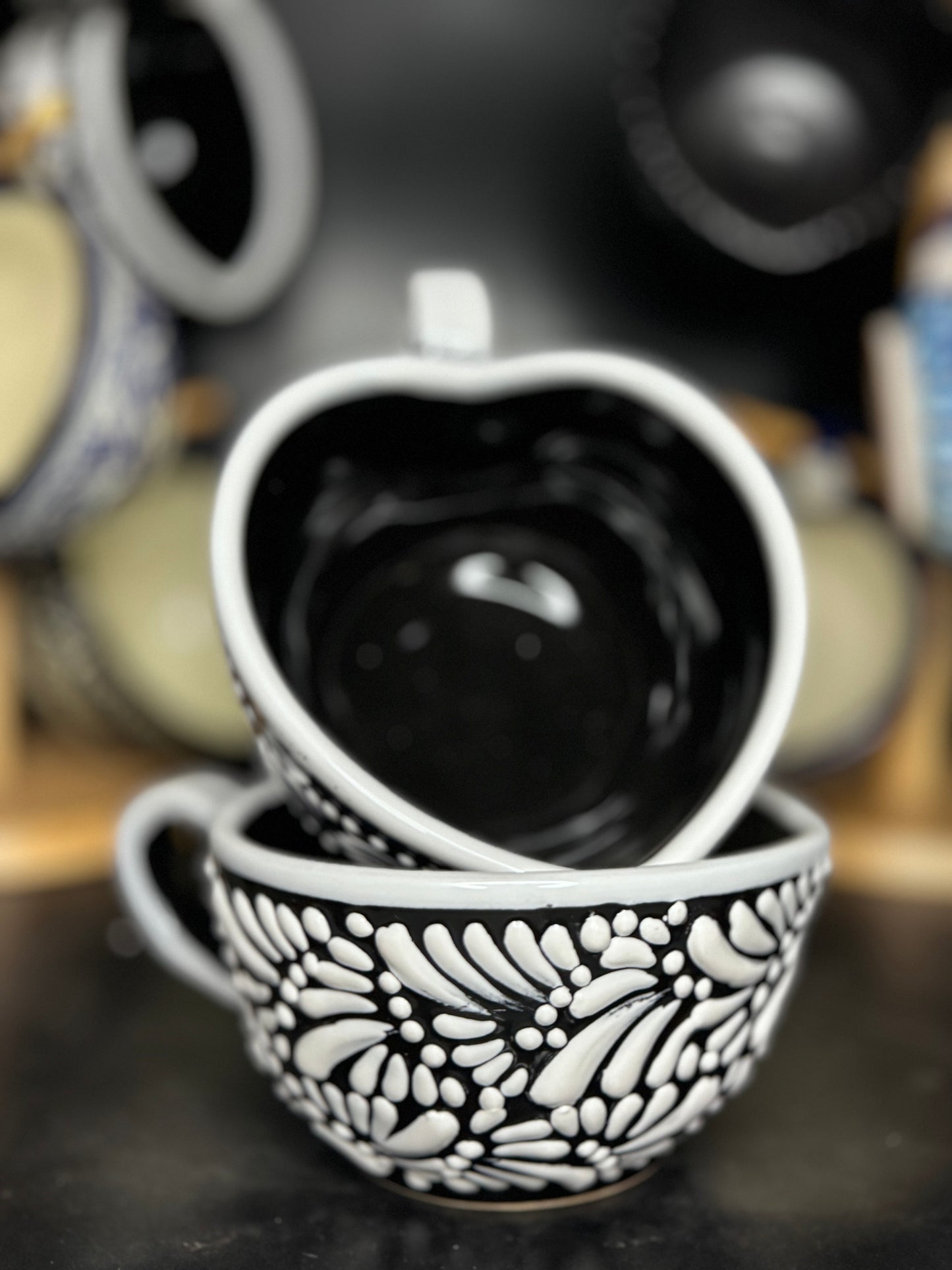 Heart Talavera mug