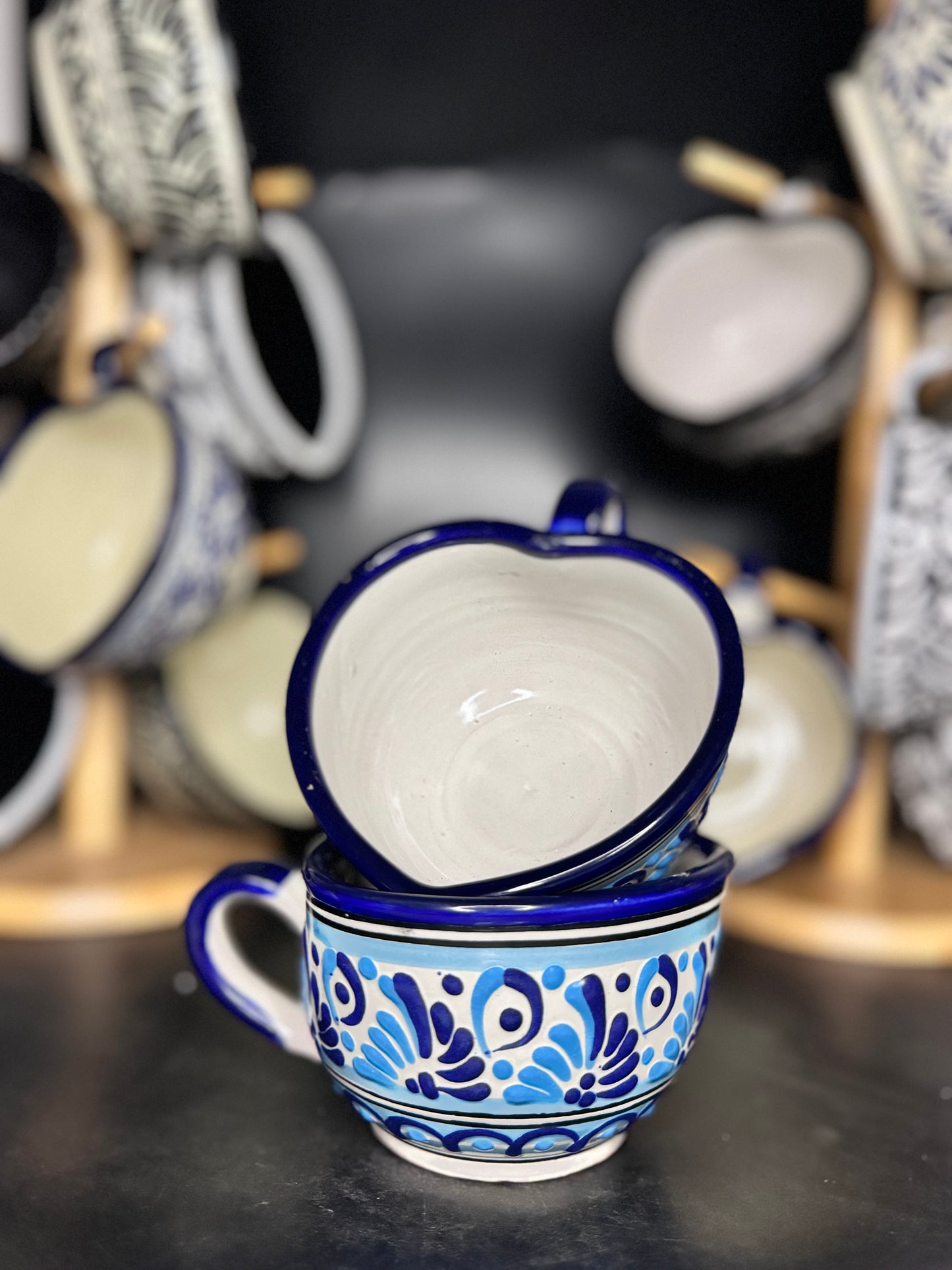 Heart Talavera mug