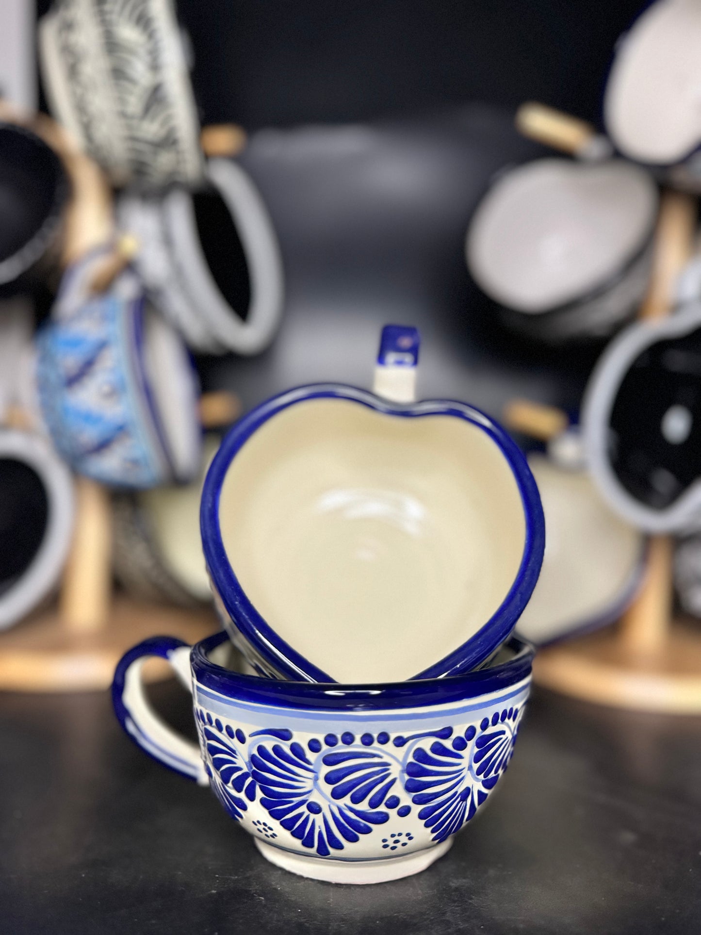 Heart Talavera mug