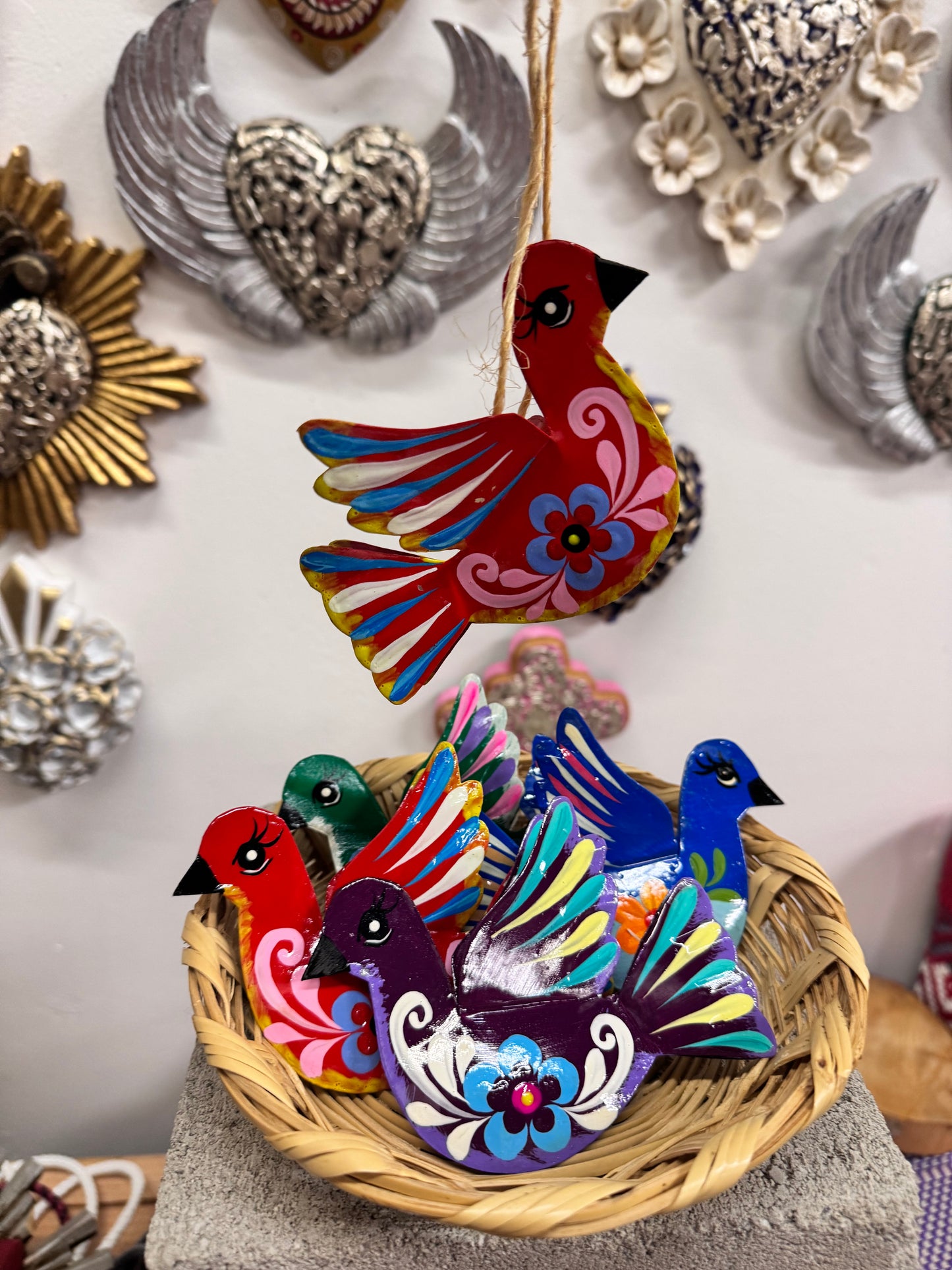 Bird ornaments