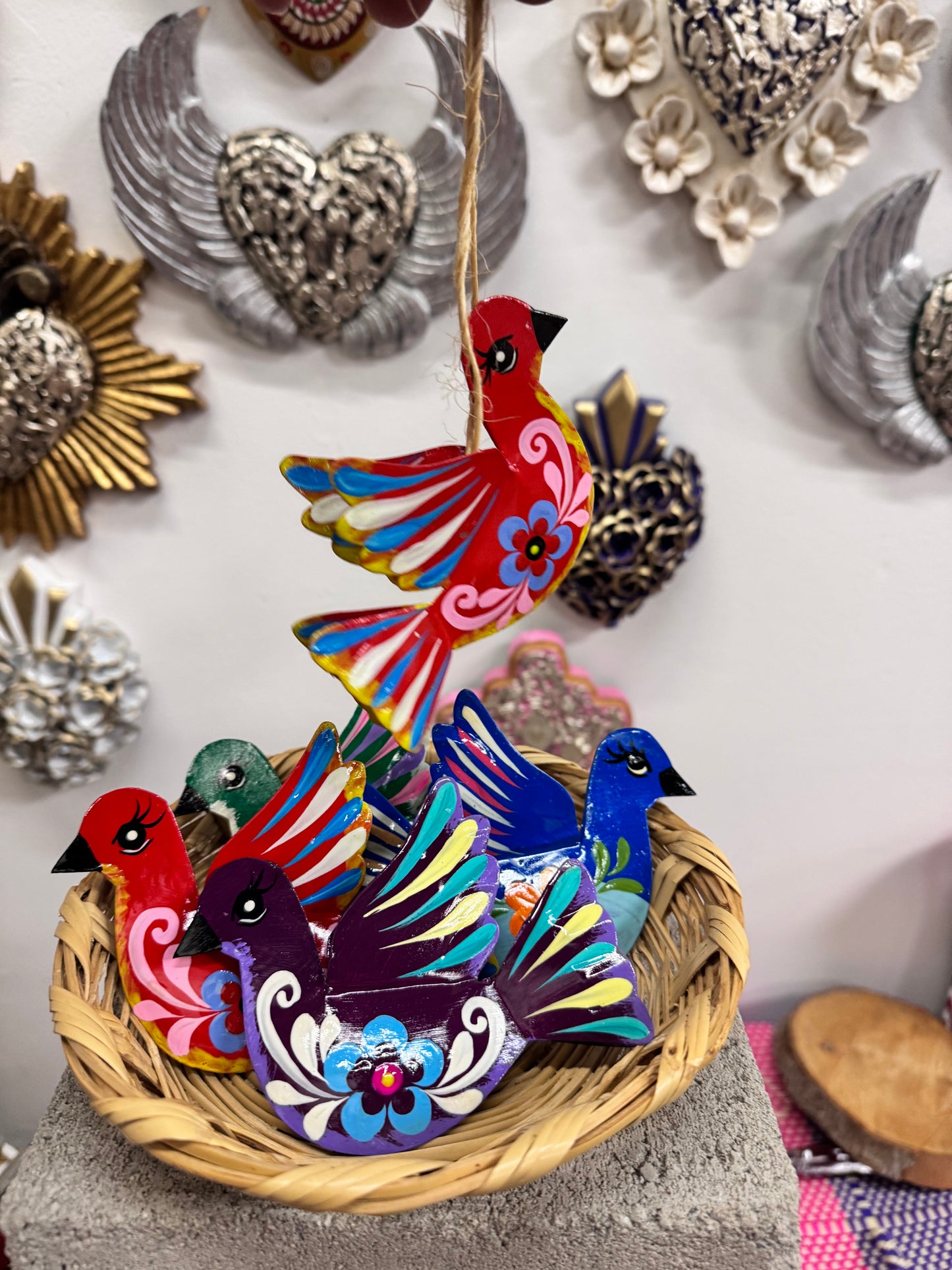 Bird ornaments