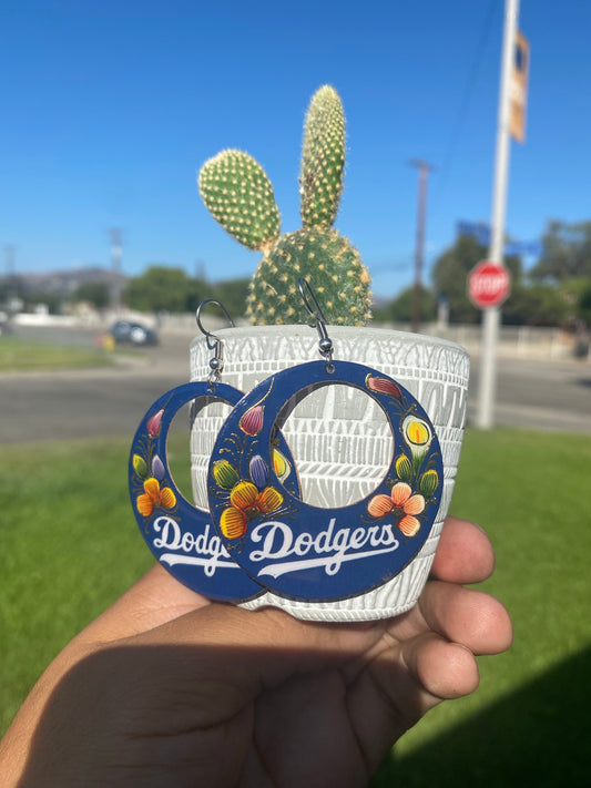 Dodger earrings